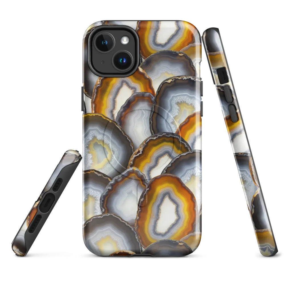 Agate Alchemy on MagSafe Tough Case for iPhone® — Front