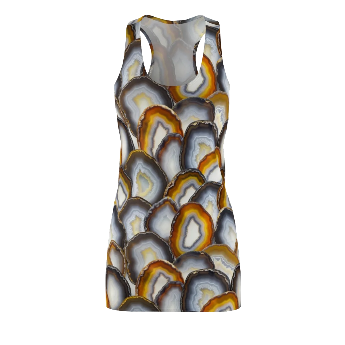 Agate Alchemy on Racerback Dress — Front