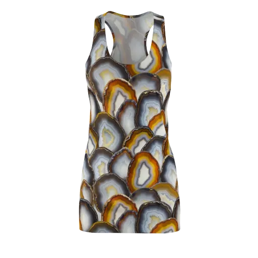 Agate Alchemy on a Racerback Dress