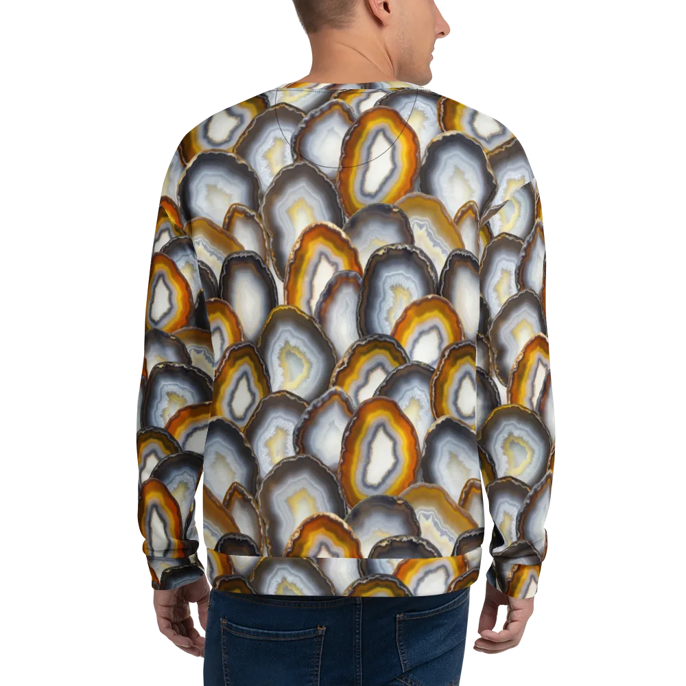 Agate Alchemy on Sweatshirt — Back