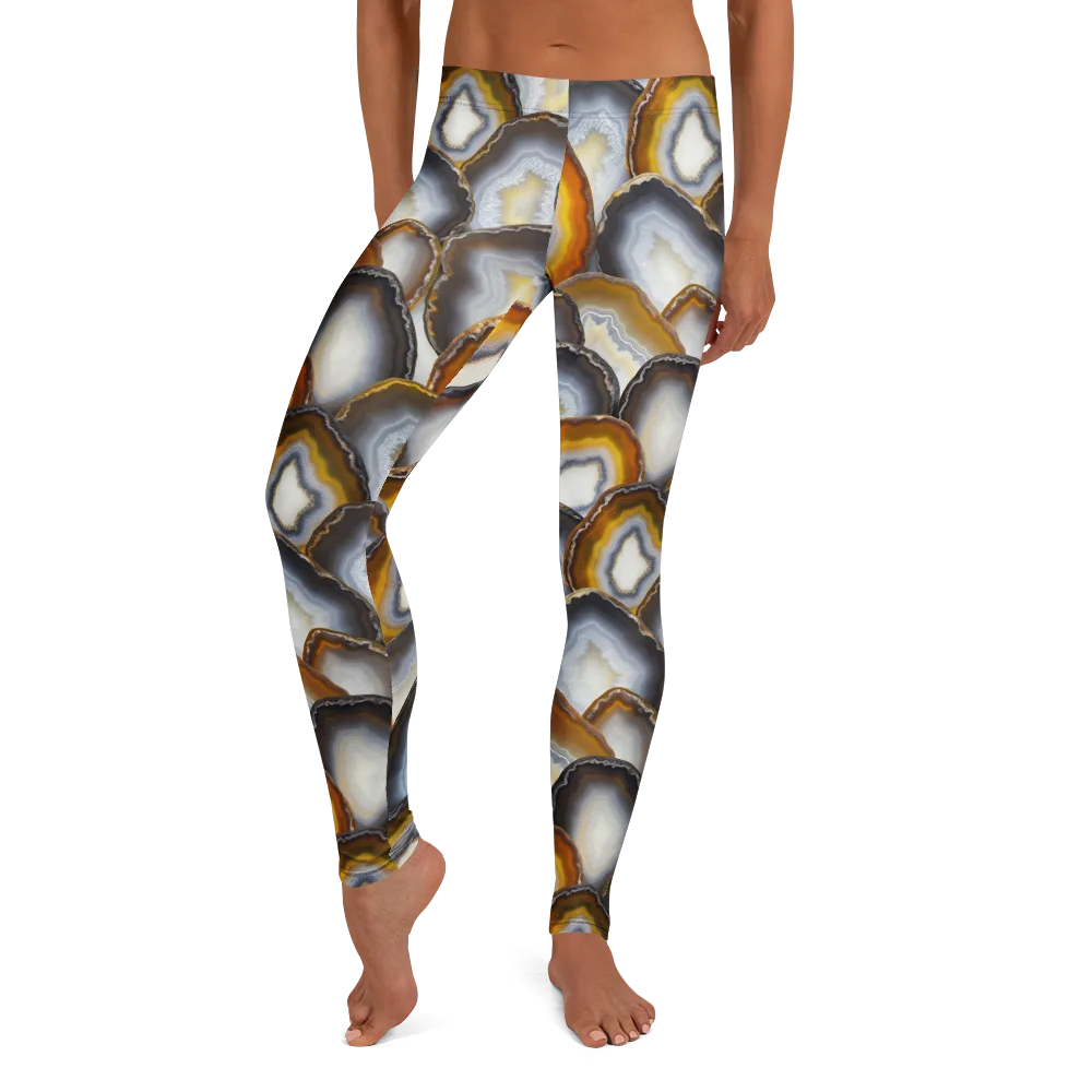 Agate Alchemy on Leggings — Front