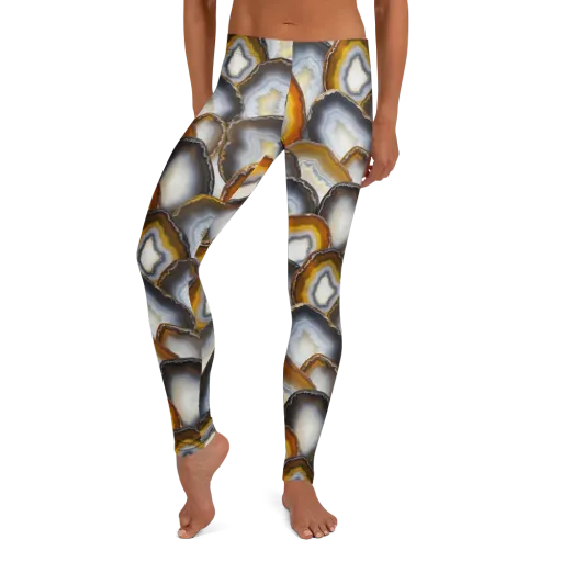 Agate Alchemy on a Leggings