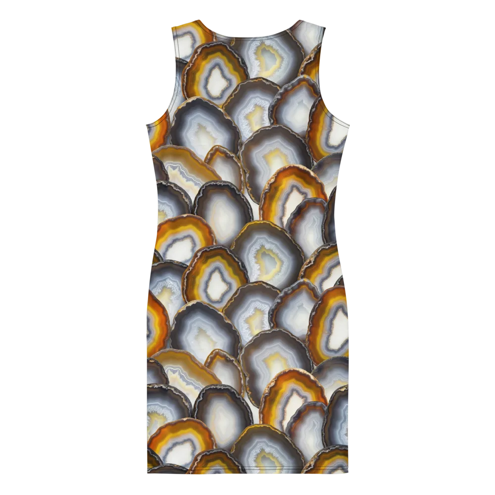 Agate Alchemy on Bodycon Dress — Back