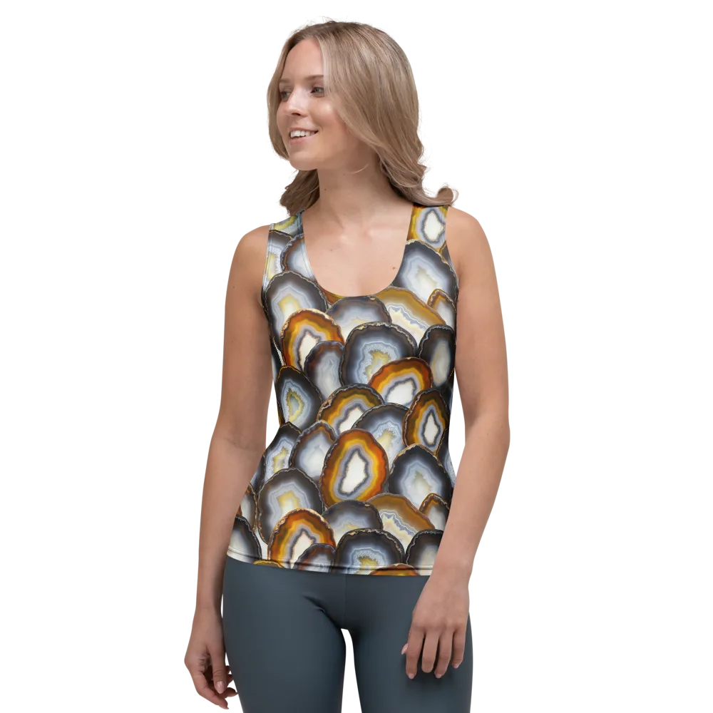 Agate Alchemy on Women's Tank Top — Front