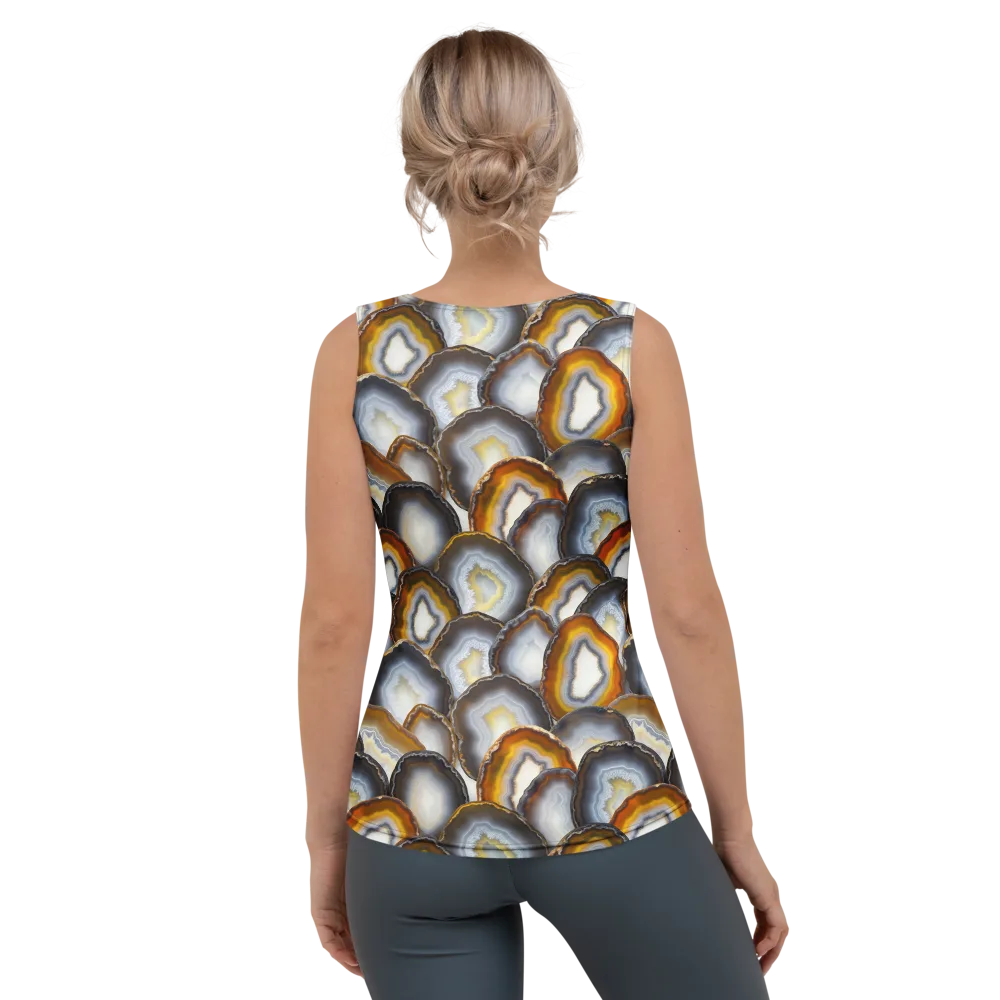 Agate Alchemy on Women's Tank Top — Back