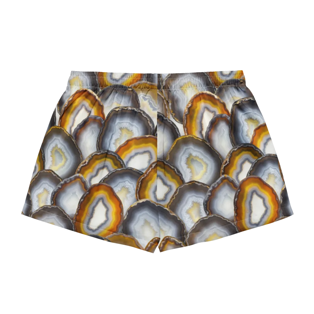 Agate Alchemy on Women's Pajama Shorts — Back