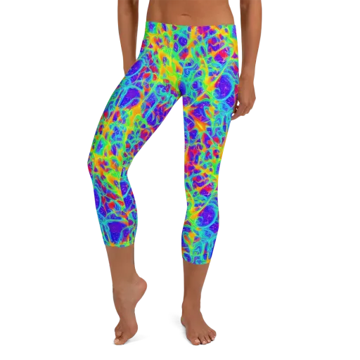 Radiant Mutation on a Capri Leggings