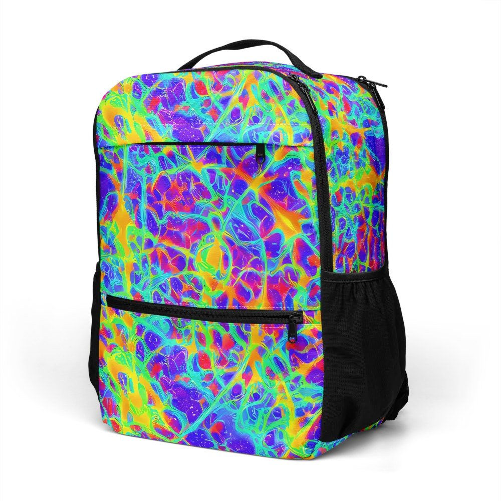 Radiant Mutation on Utility Backpack — Left Front