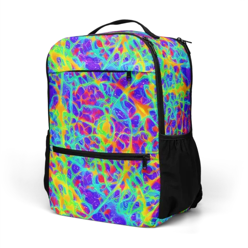 Radiant Mutation on a Utility Backpack