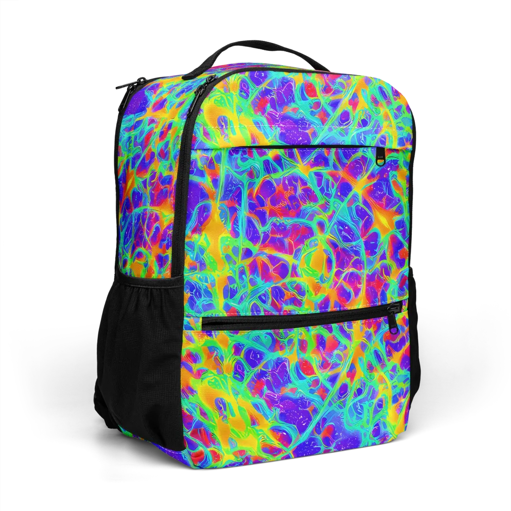 Radiant Mutation on Utility Backpack — Right Front