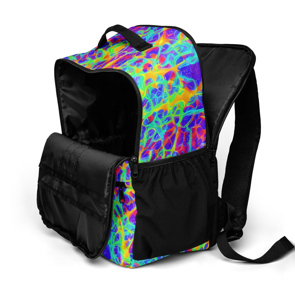 Radiant Mutation on Utility Backpack — Product details 2
