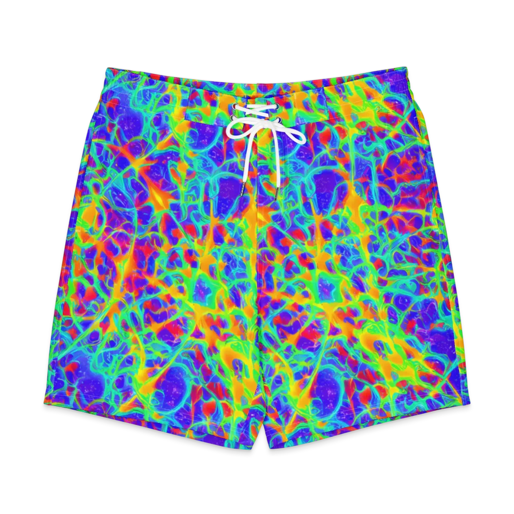 Radiant Mutation on Men's Board Shorts — Front