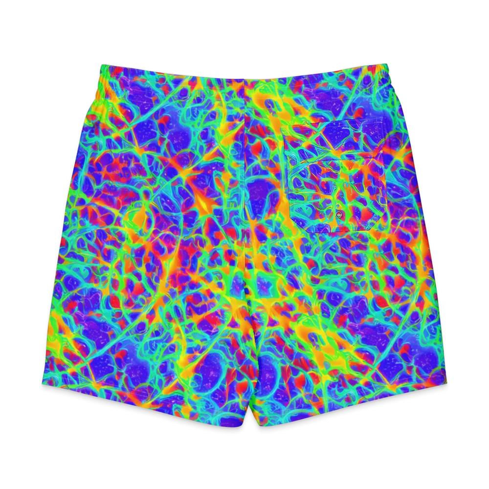 Radiant Mutation on Men's Board Shorts — Back