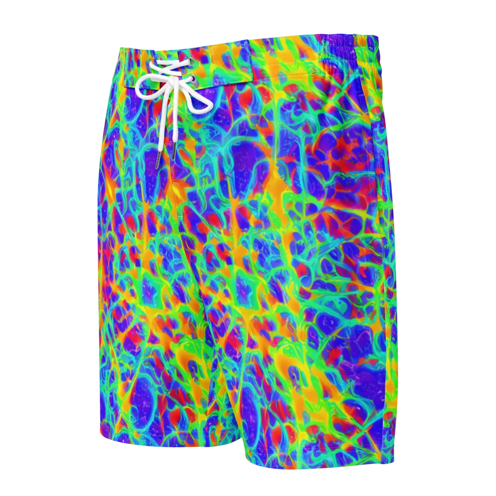 Radiant Mutation on Men's Board Shorts — Front
