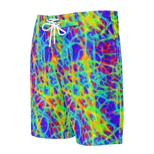 Radiant Mutation on a Men's Board Shorts