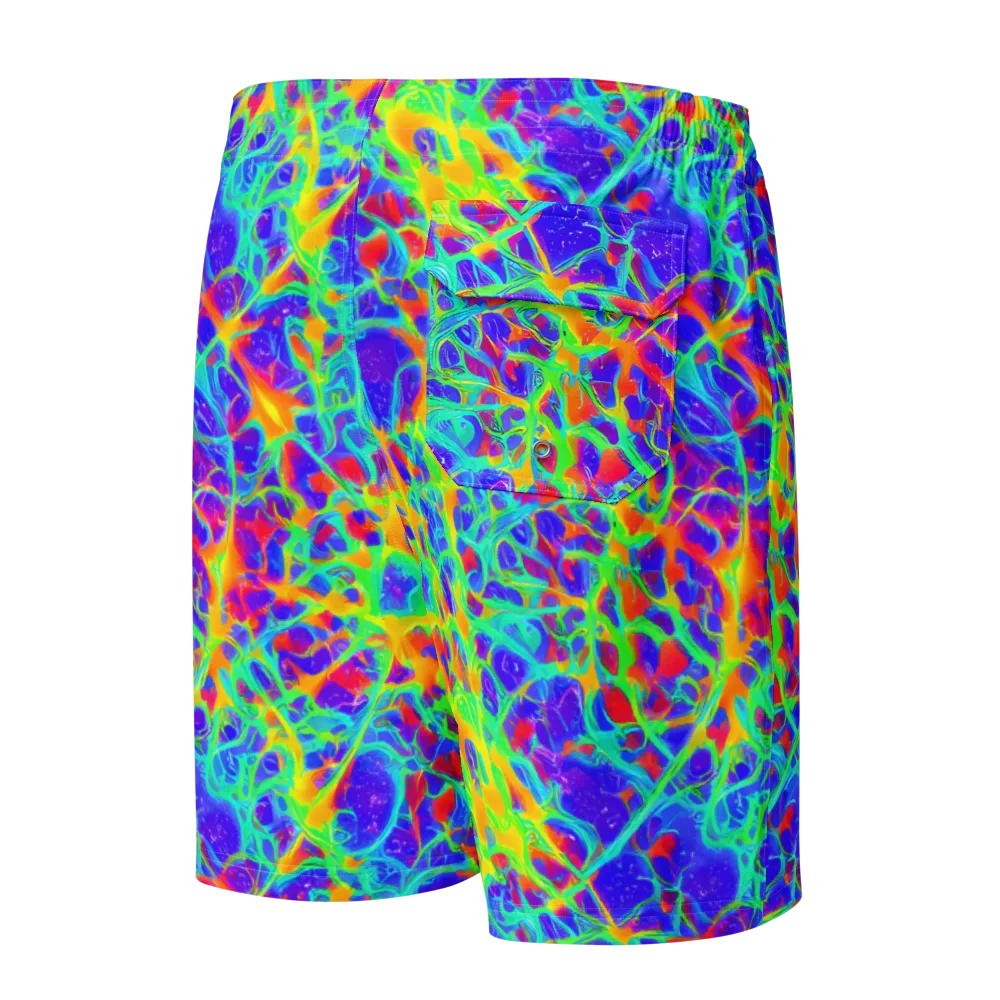 Radiant Mutation on Men's Board Shorts — Back