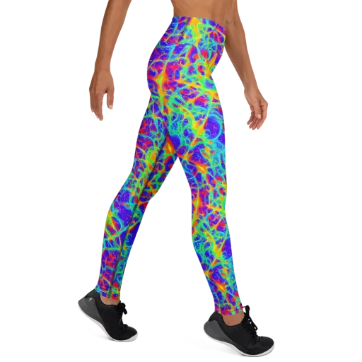 Radiant Mutation on a Yoga Leggings