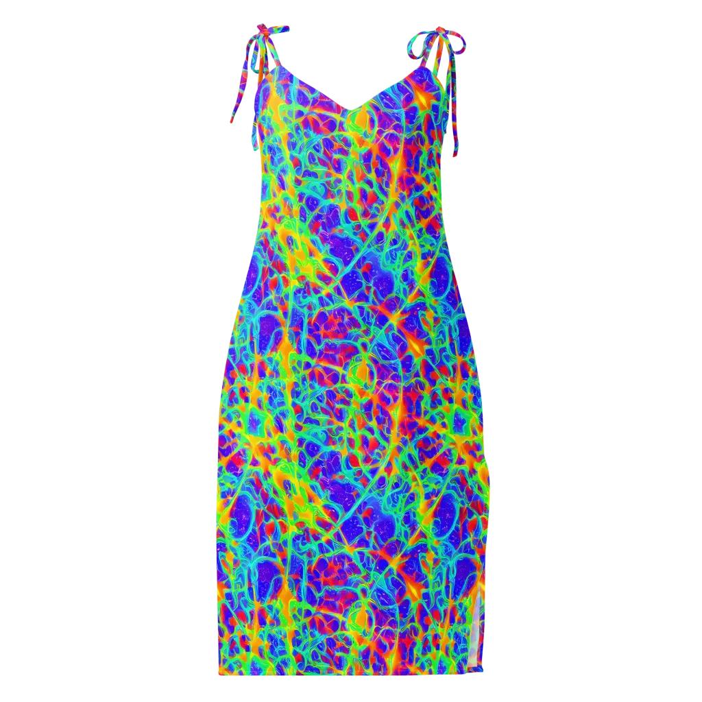 Radiant Mutation on Slip Dress — Front