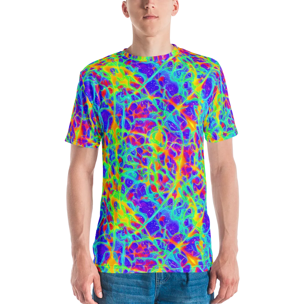 Radiant Mutation on Men's Crew Neck T-Shirt — Front