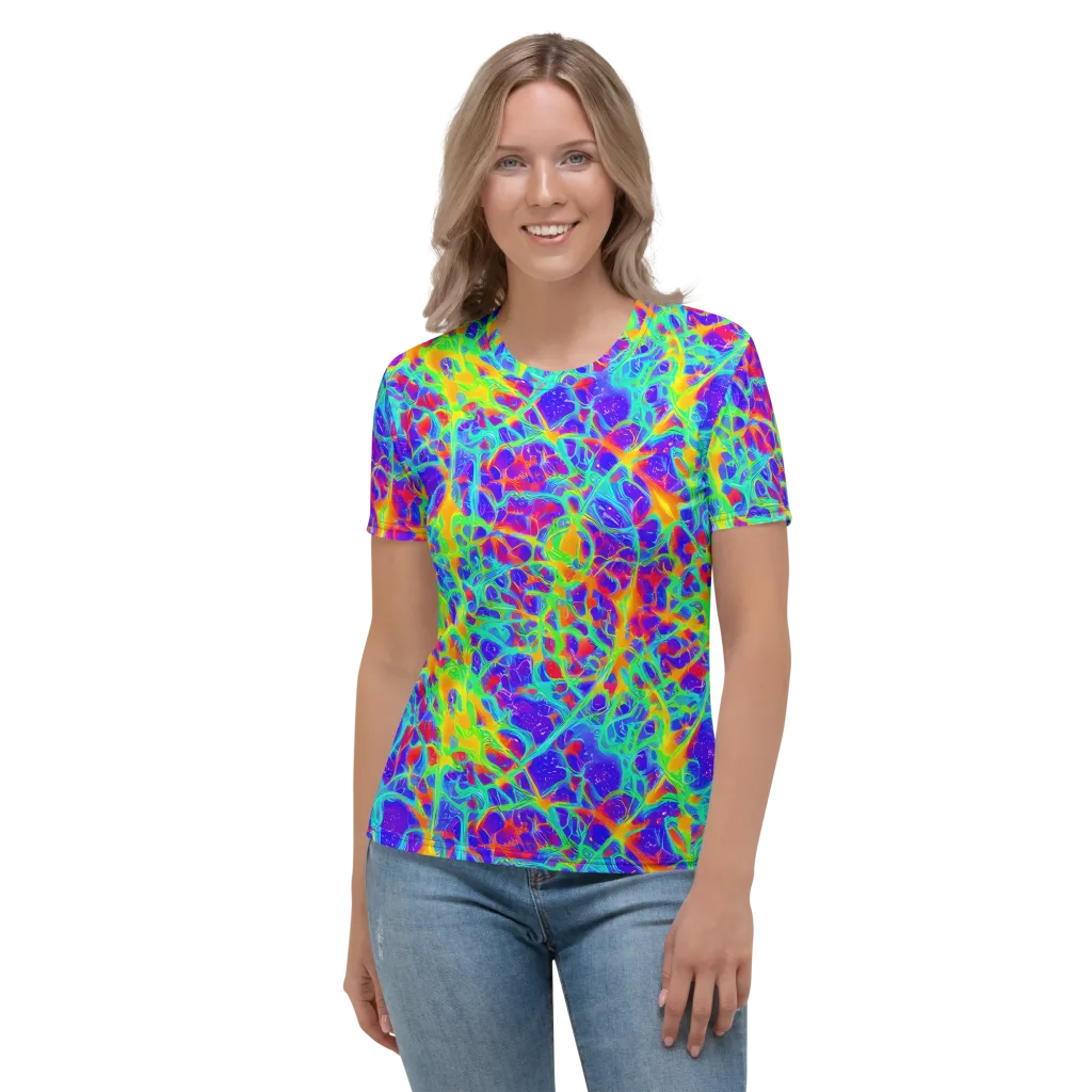 Radiant Mutation on Women's Crew Neck T-Shirt — Front