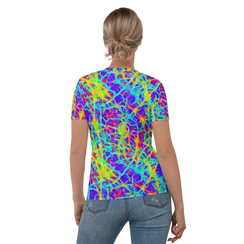 Radiant Mutation on Women's Crew Neck T-Shirt — Back