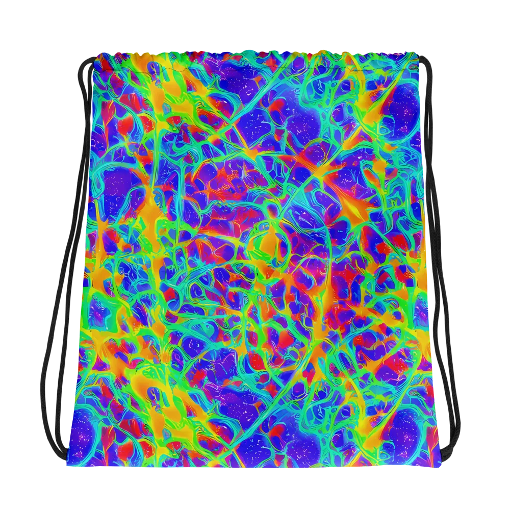 Radiant Mutation on Drawstring Bag — Photo