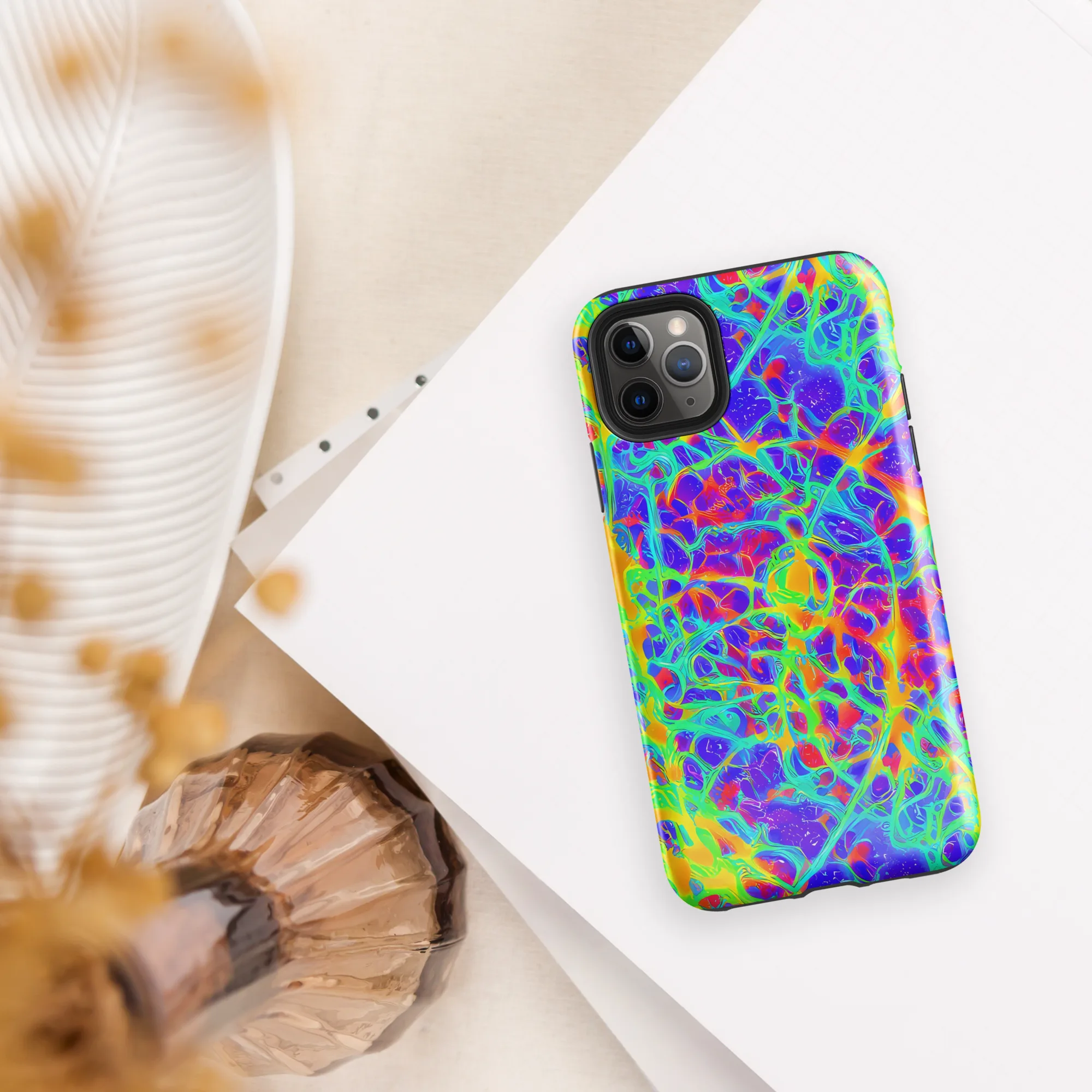 Radiant Mutation on Tough Case for iPhone® — Front