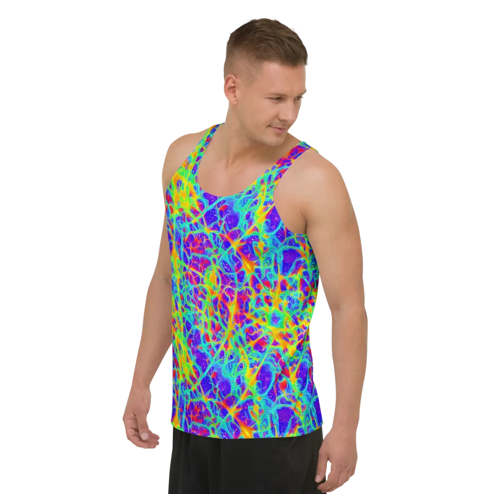 Radiant Mutation on Men's Tank Top — Left Front