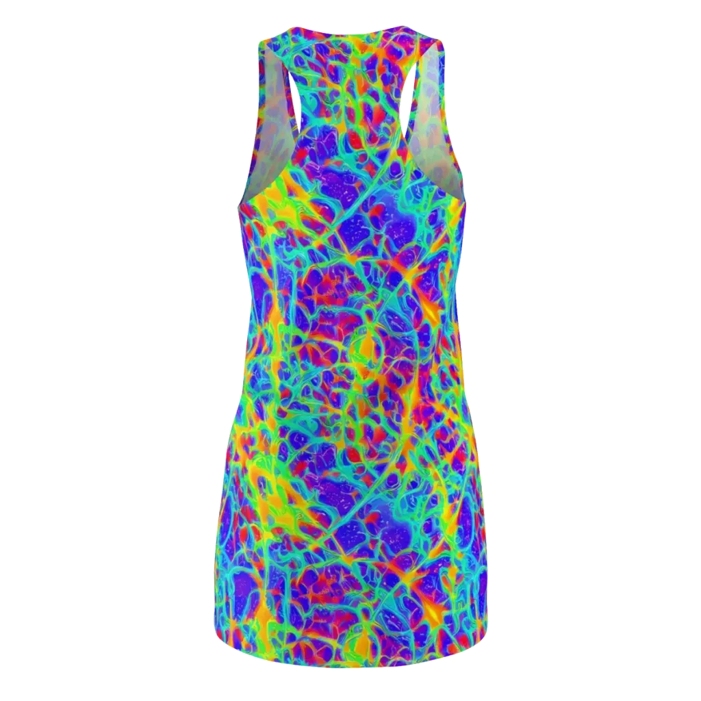 Radiant Mutation on Racerback Dress — Back