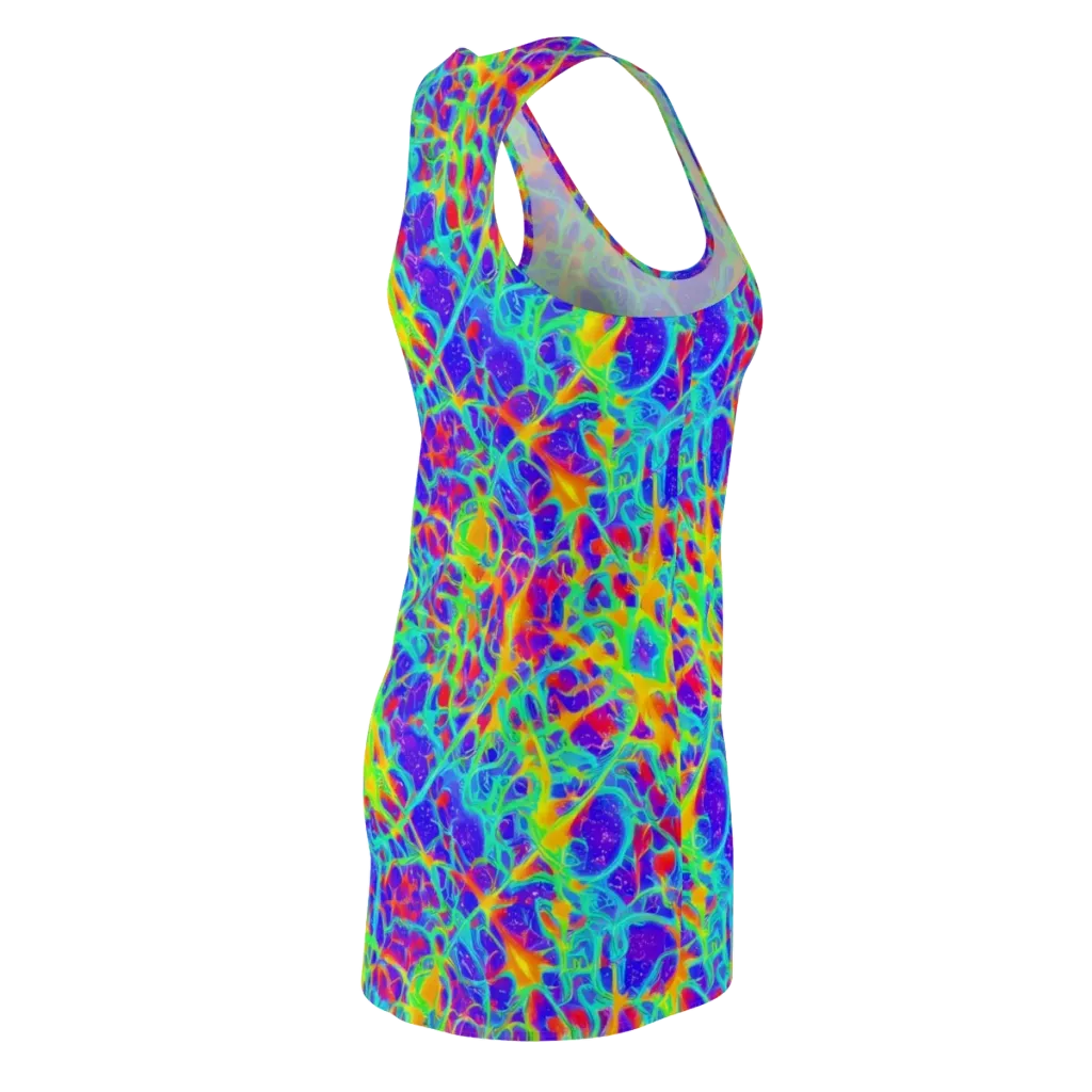 Radiant Mutation on Racerback Dress — Back Side