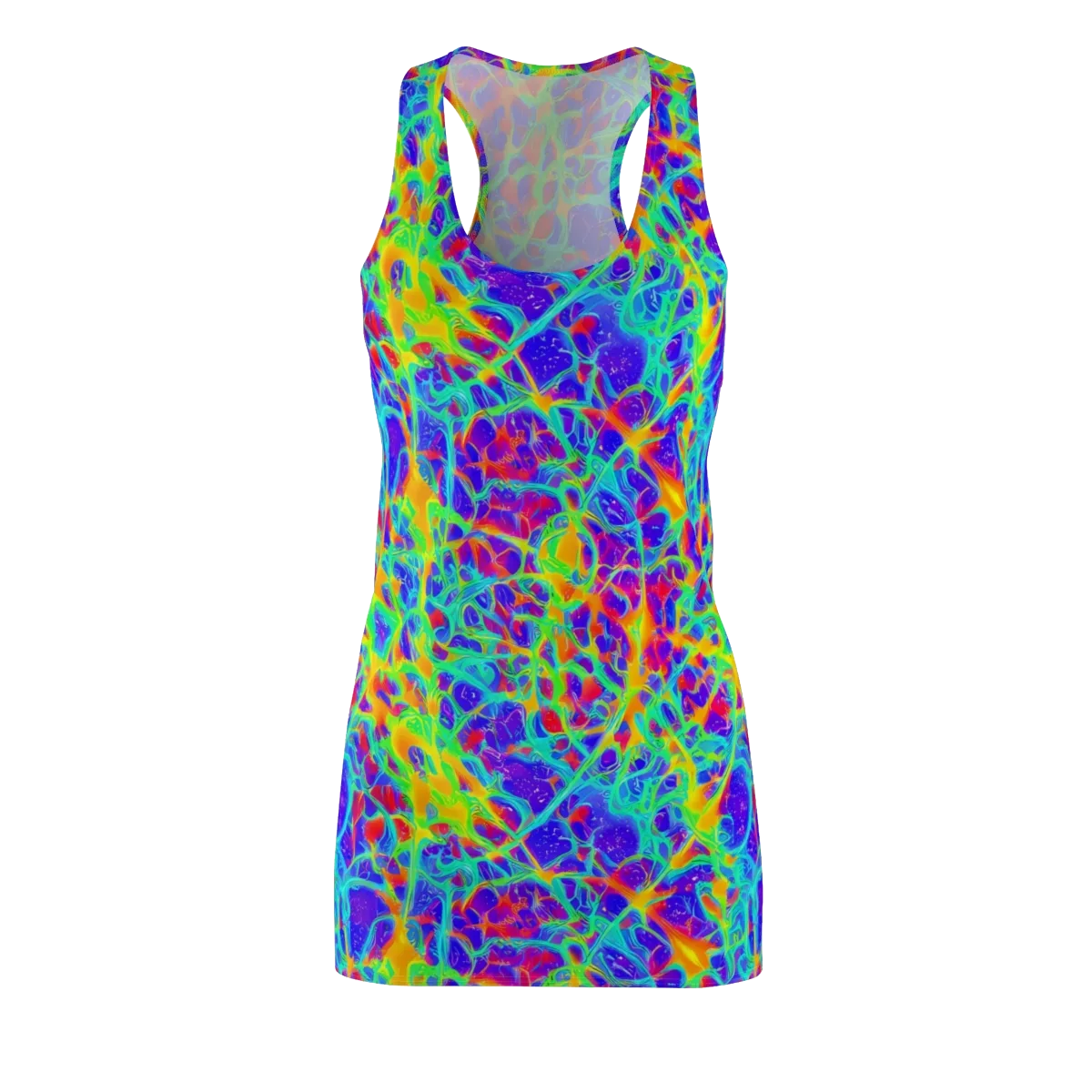 Radiant Mutation on Racerback Dress — Front