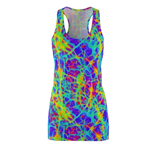 Radiant Mutation on a Racerback Dress