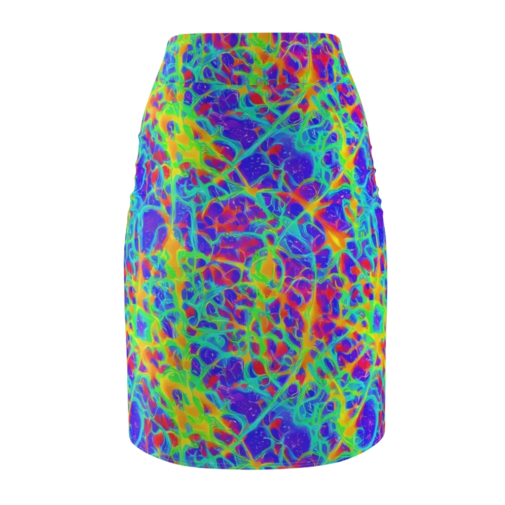 Radiant Mutation on Pencil Skirt — Back