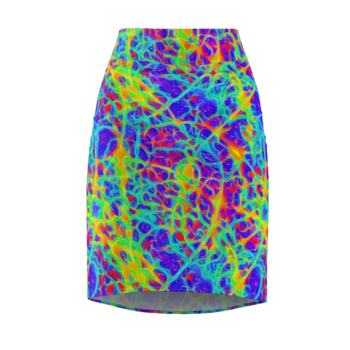 Radiant Mutation on Pencil Skirt — Front