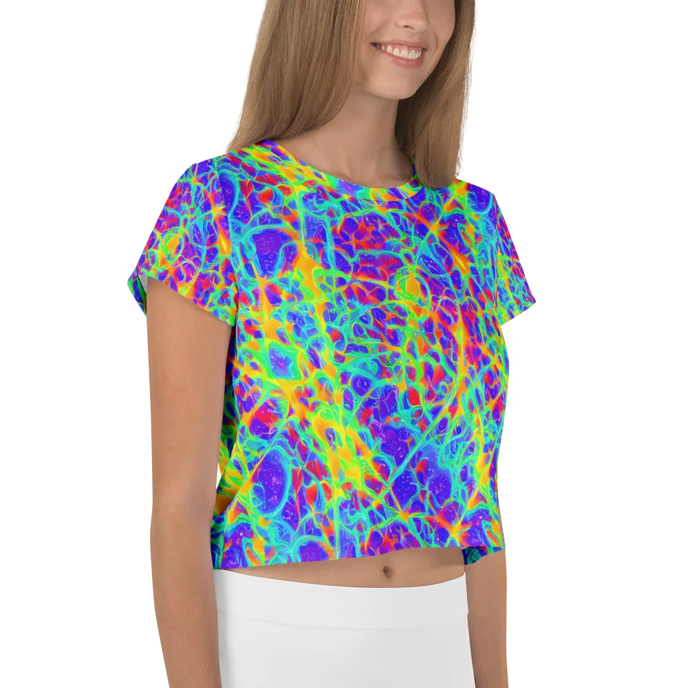 Radiant Mutation on Crop Tee — Right