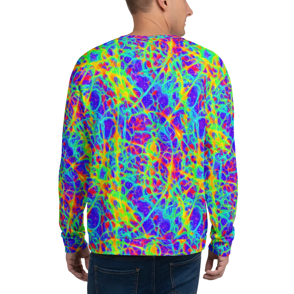 Radiant Mutation on Sweatshirt — Back