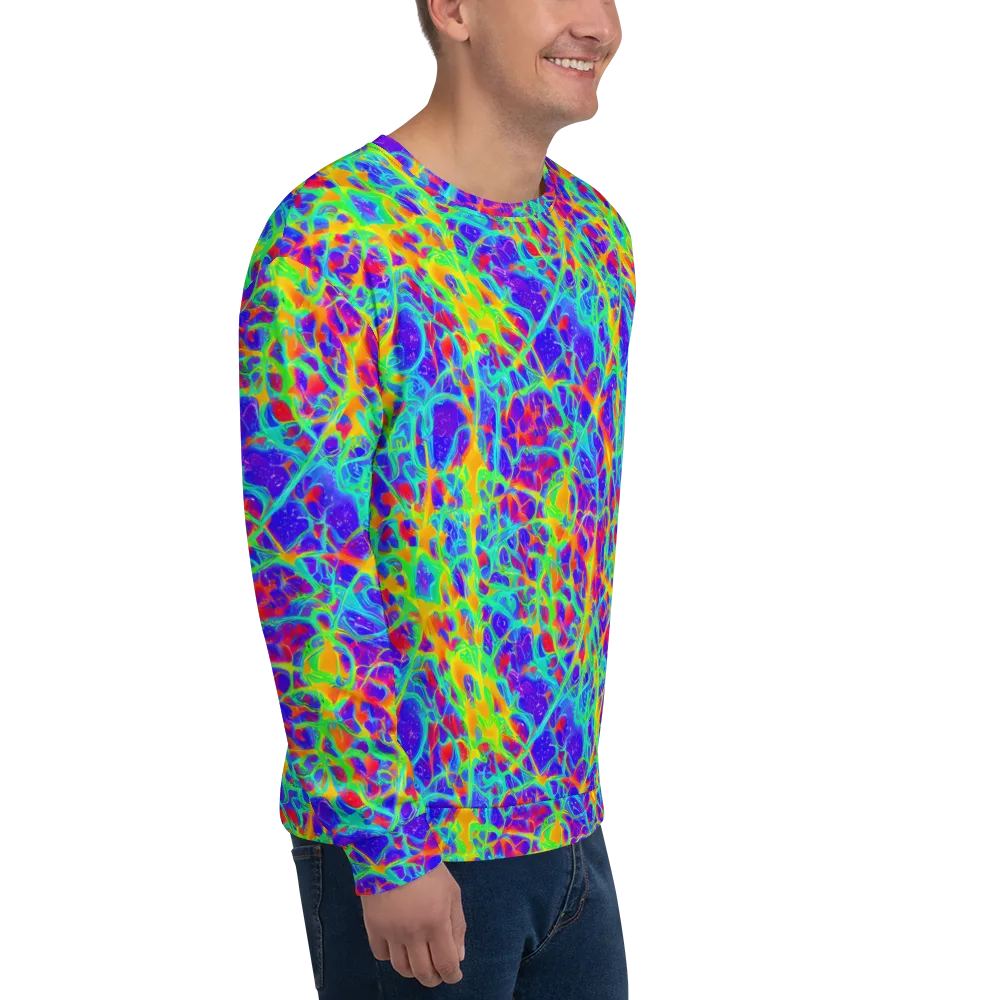 Radiant Mutation on Sweatshirt — Right Front