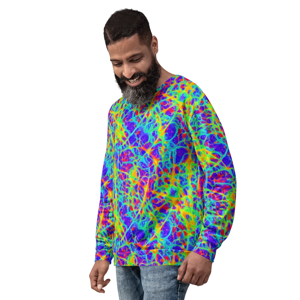 Radiant Mutation on Sweatshirt — Left Front