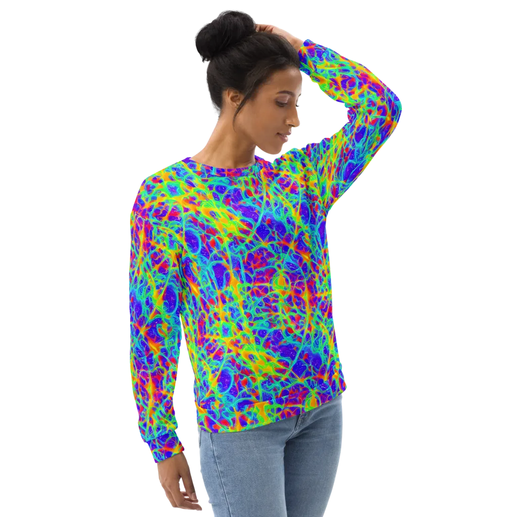 Radiant Mutation on Sweatshirt — Right Front