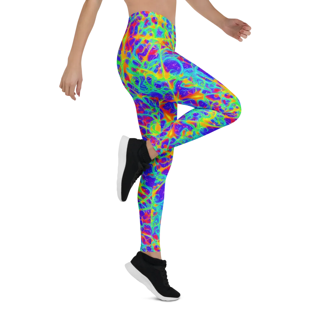 Radiant Mutation on Leggings — Right