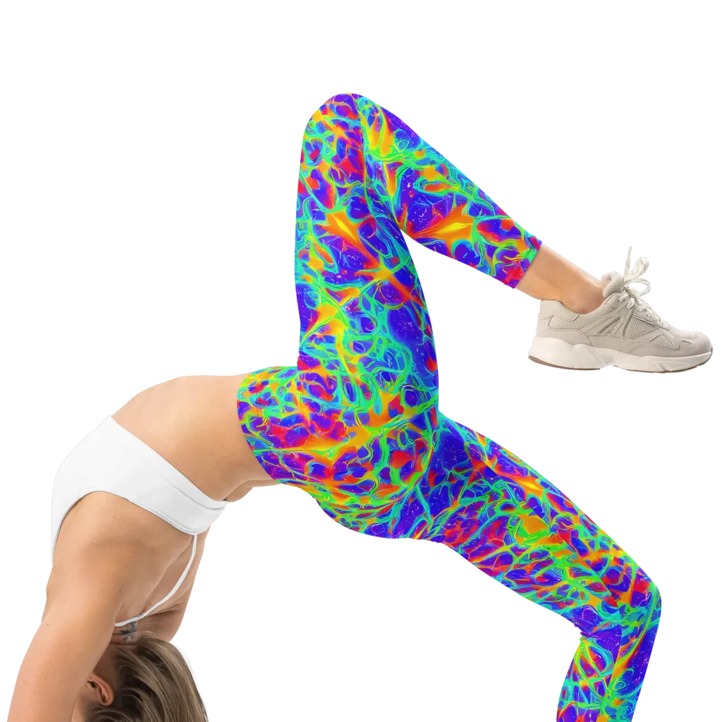 Radiant Mutation on Leggings — Right