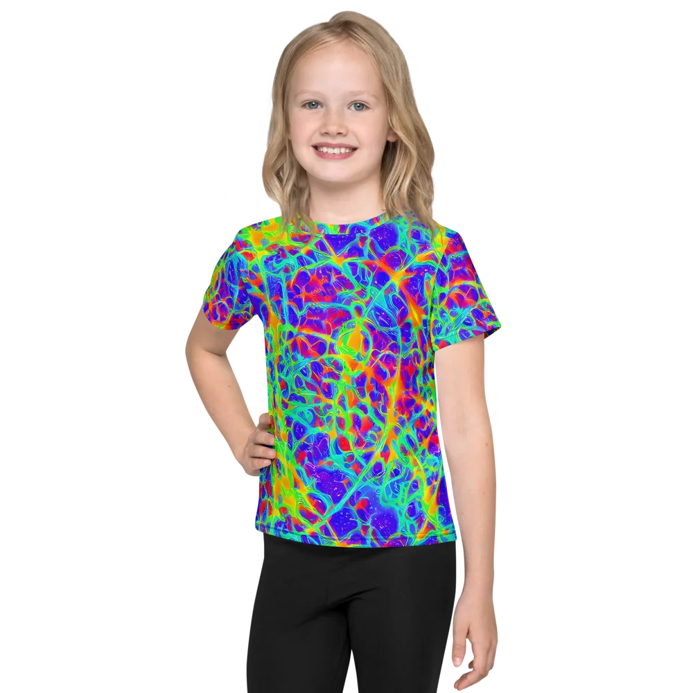 Radiant Mutation on Kids Crew Neck T-Shirt — Front