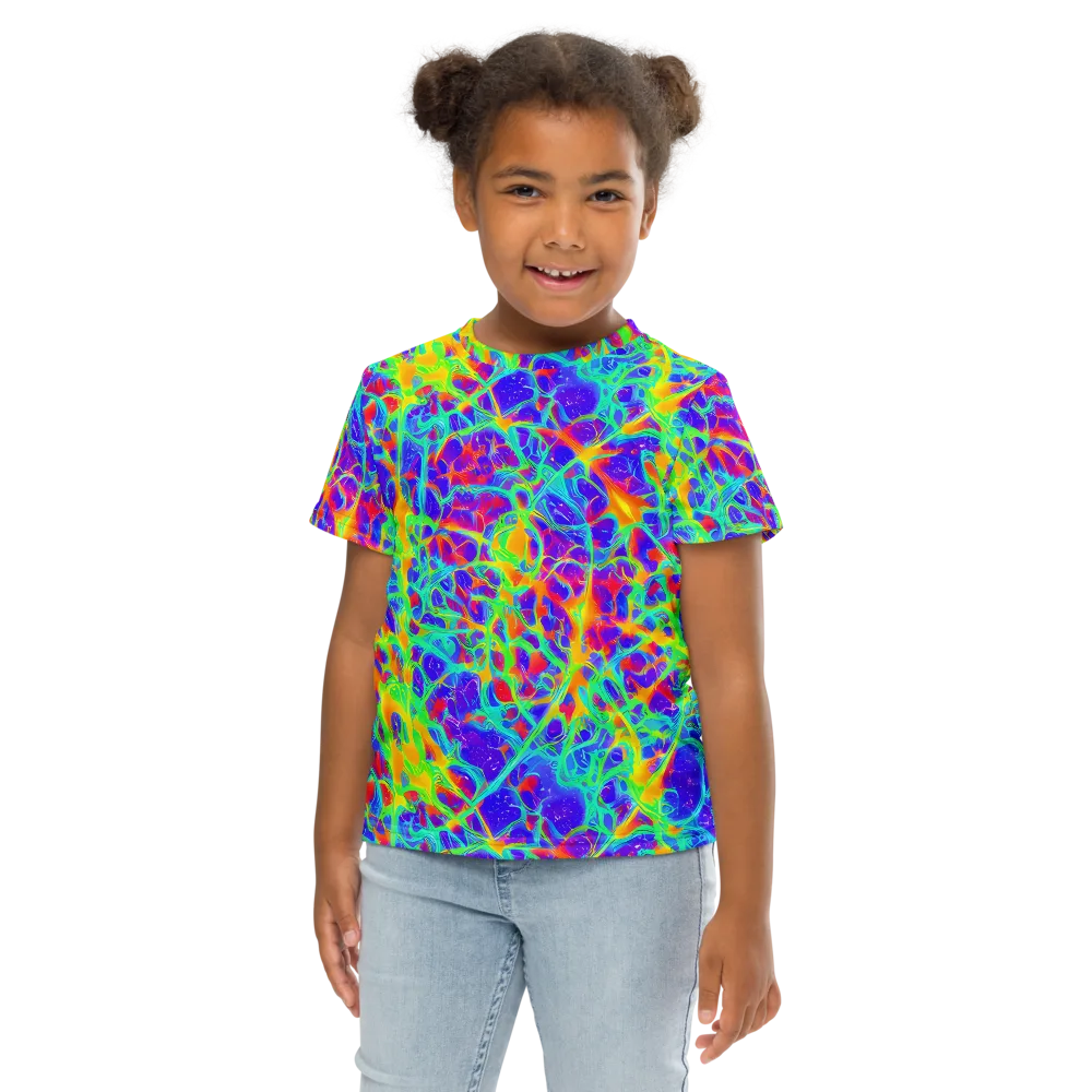 Radiant Mutation on Kids Crew Neck T-Shirt — Front