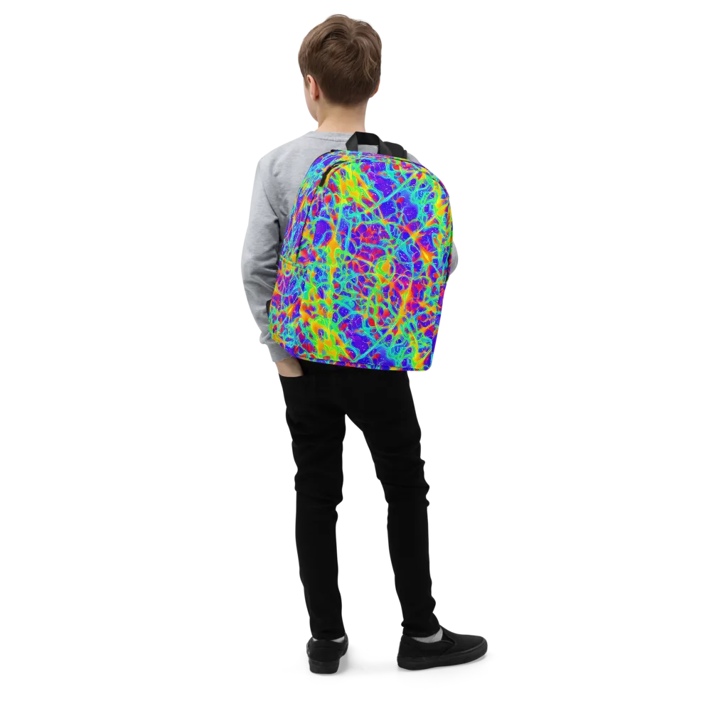 Radiant Mutation on Minimalist Backpack — Right Front