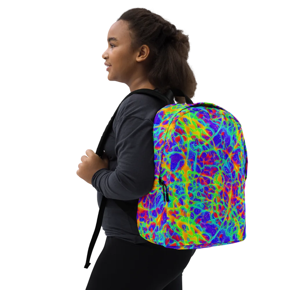 Radiant Mutation on Minimalist Backpack — Right Front