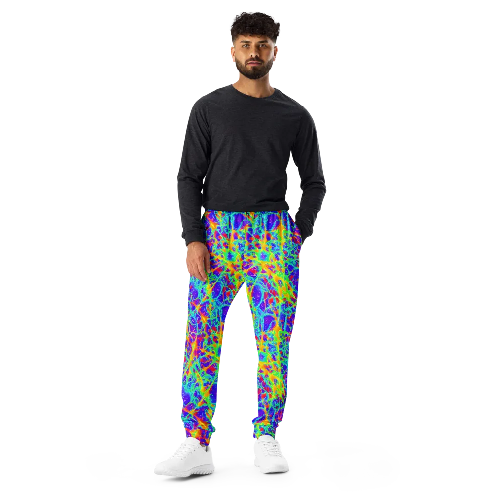 Radiant Mutation on Men's Joggers — Front