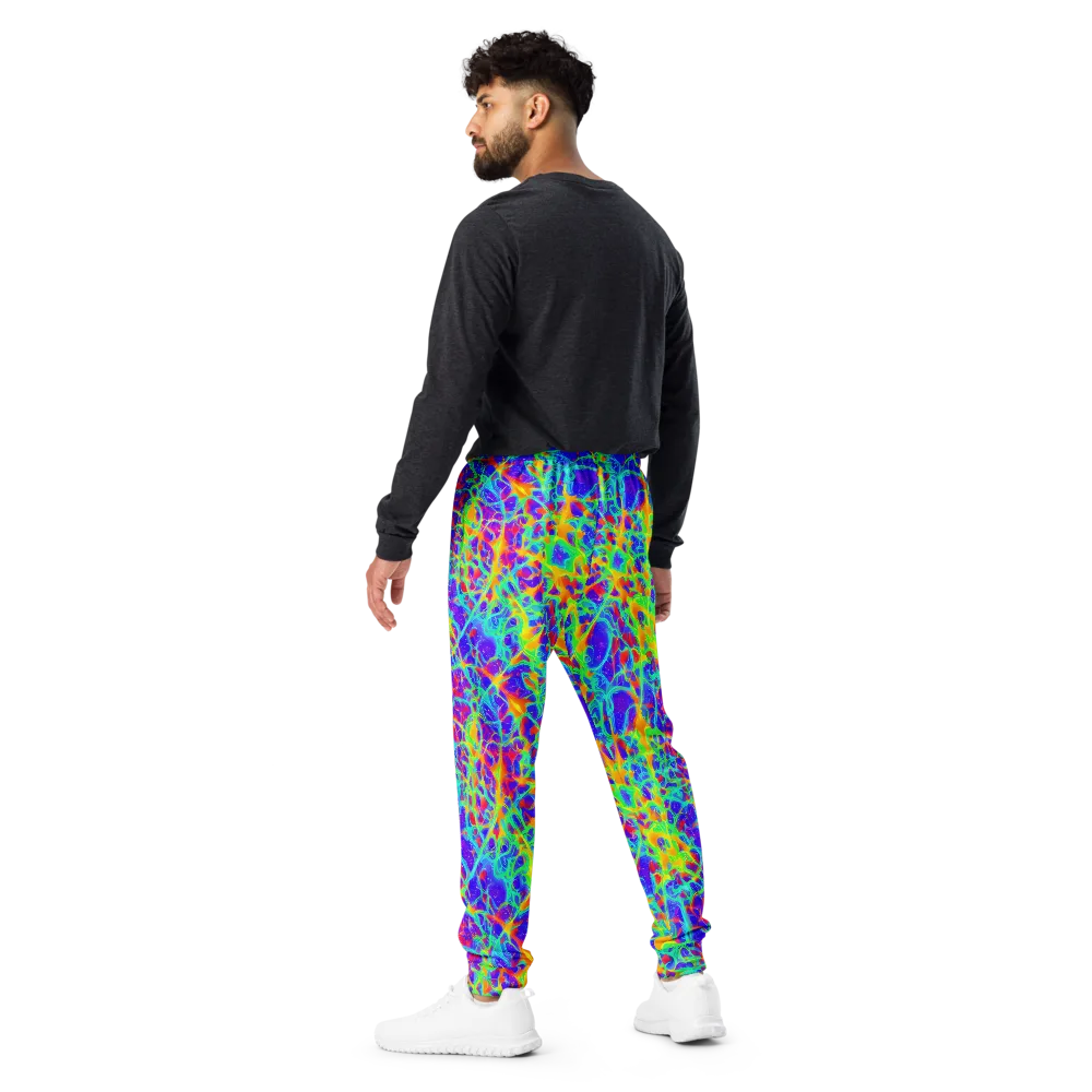 Radiant Mutation on Men's Joggers — Back