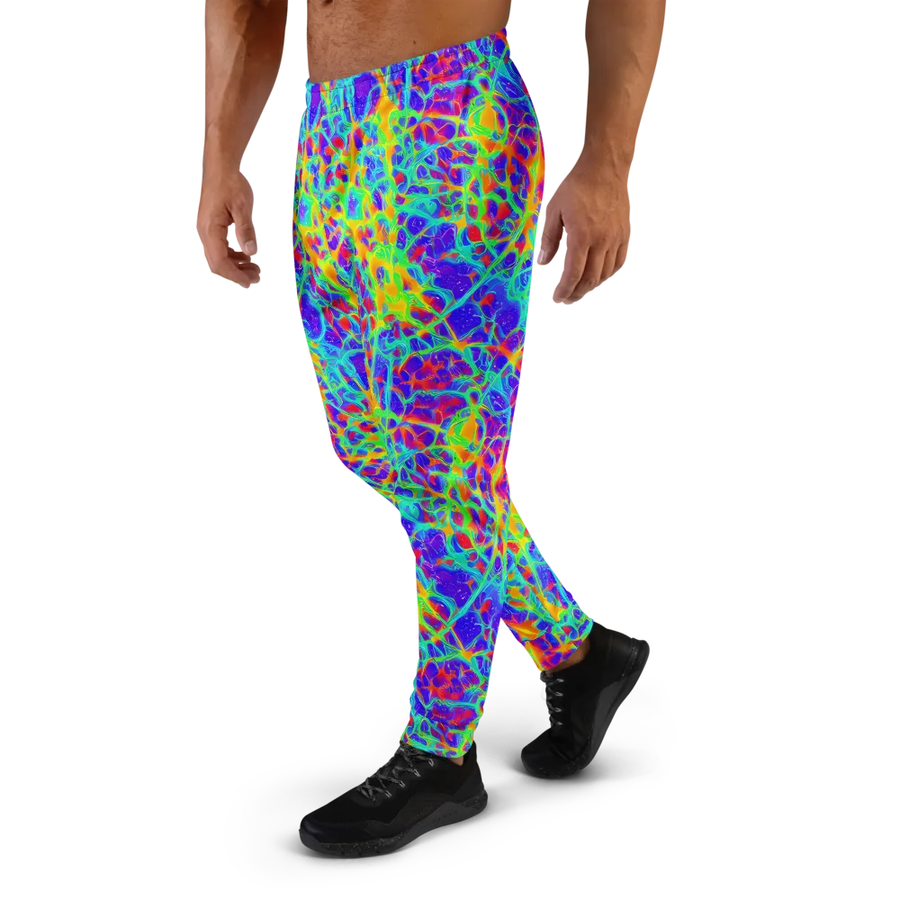 Radiant Mutation on Men's Joggers — Left
