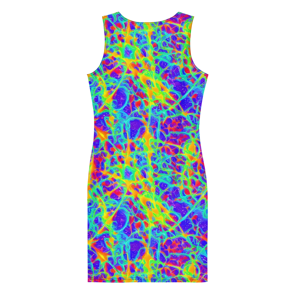 Radiant Mutation on Bodycon Dress — Back