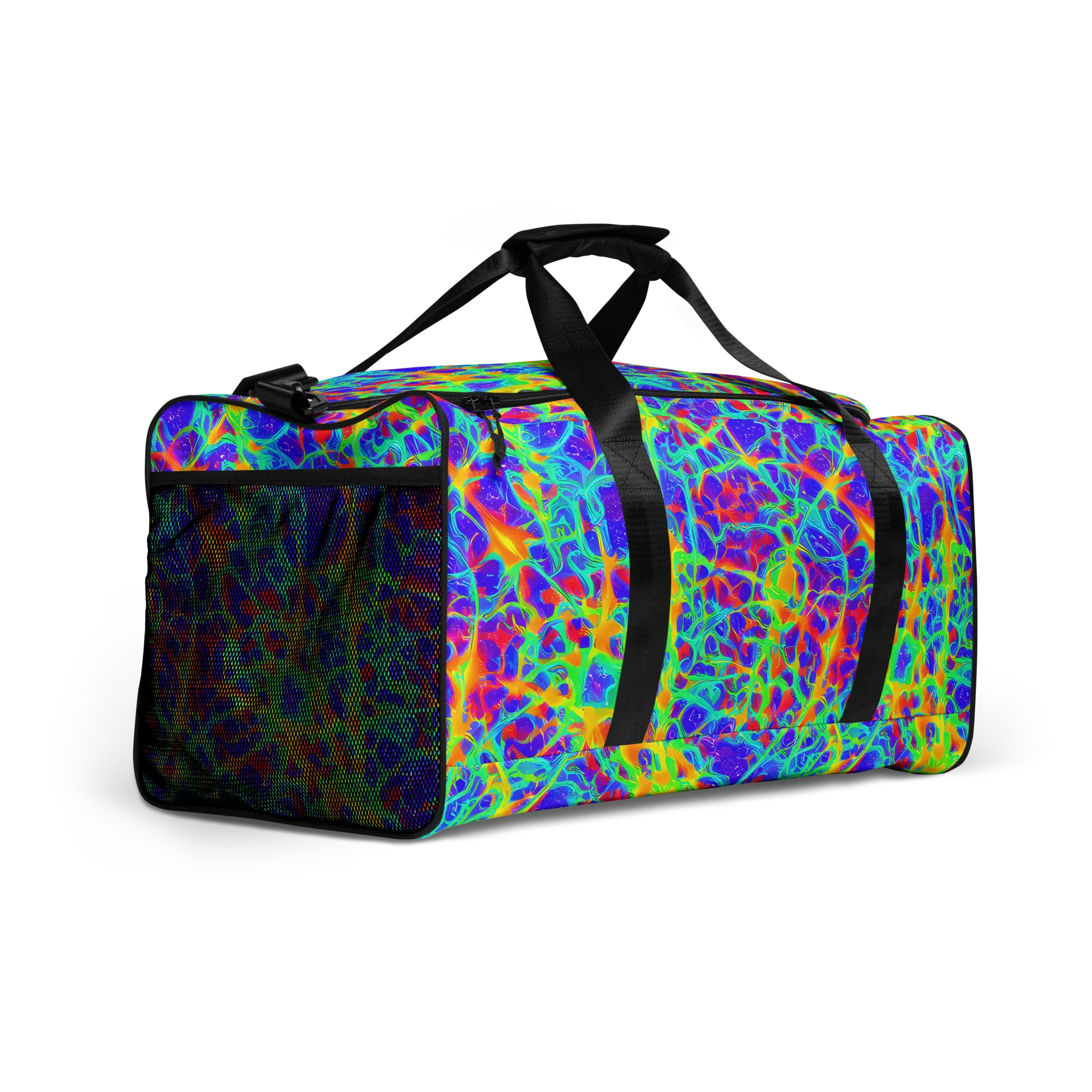Radiant Mutation on Duffle Bag — Right Front